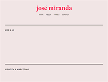 Tablet Screenshot of jpmiranda.com